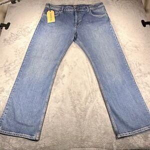 $95 Tecovas Ranch Wear Mens Straight Western Jeans Medium Wash Blue 40x30 NWT